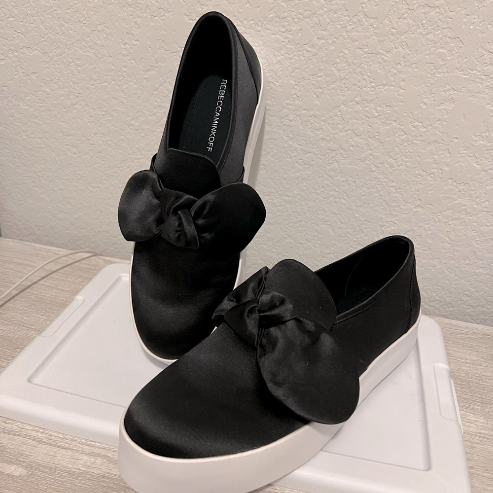 NEW Rebecca Minkoff black sneakers